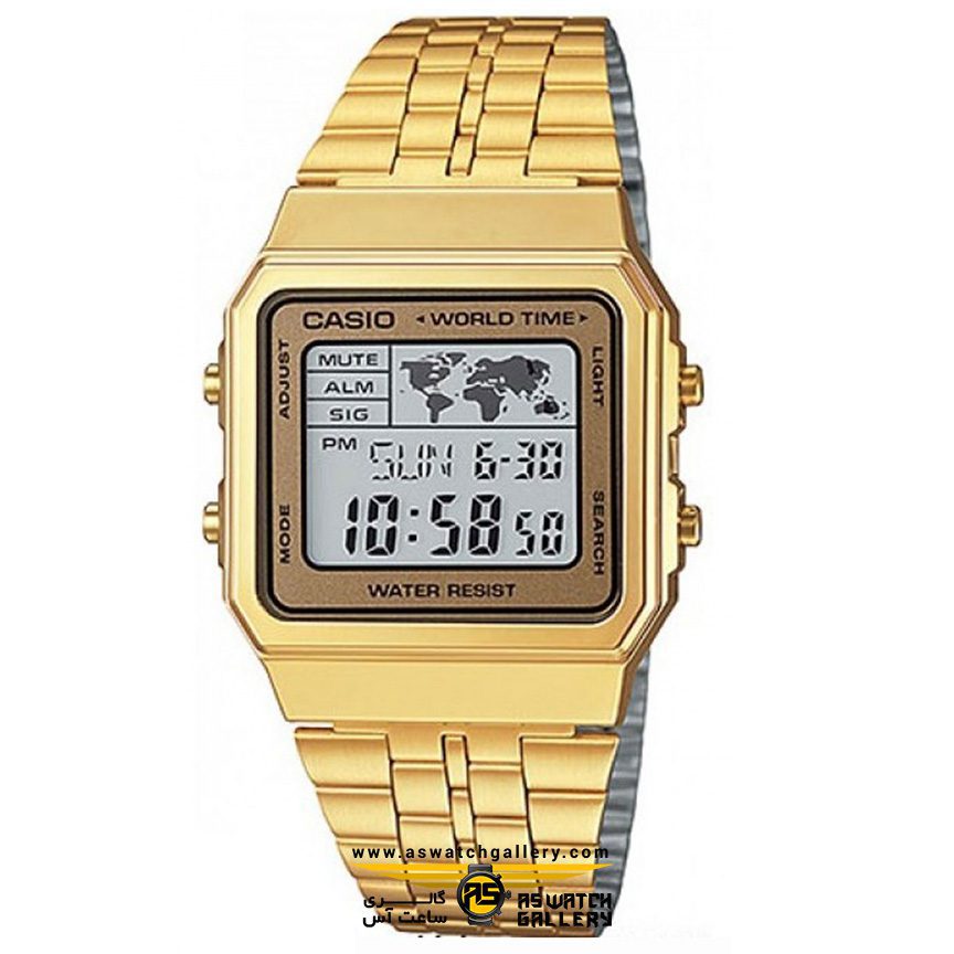 ساعت مچی زنانه مردانه casio مدل a500wga-9df