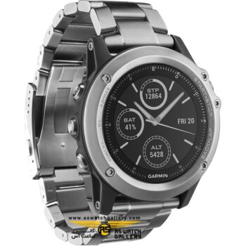 ساعت مچی زنانه مردانه گارمین مدل fenix 3 titanium