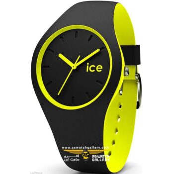 ساعت آیس ice duo anthracite yellow-small