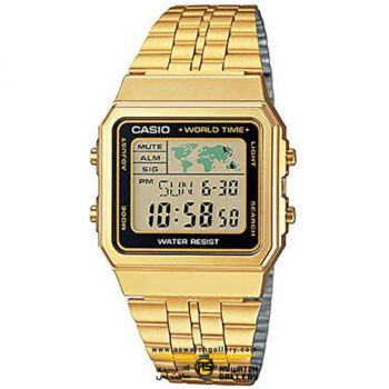 ساعت مچی زنانه مردانه casio مدل a500wga-1df