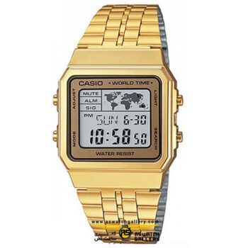 ساعت مچی زنانه مردانه casio مدل a500wga-9df