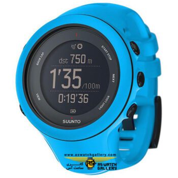 ساعت مچی زنانه مردانه اسپرت suunto مدل Ambit3 Sport Blue