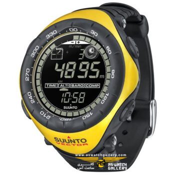 ساعت مچی زنانه مردانه suunto مدل vector yellow