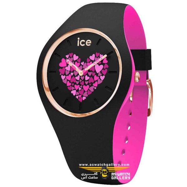 ساعت آیس مدل ICE LOVE 2017-BLACK-MEDIUM-2H W-ROATING DISC