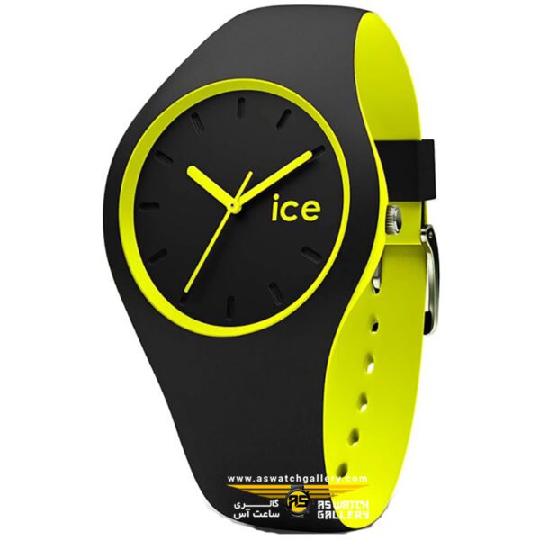 ساعت آیس مدل ICE DUO ANTHRACITE YELLOW-SMALL