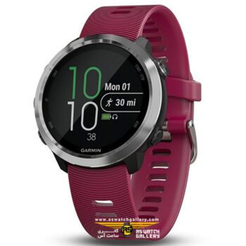 ساعت گارمین مدل GARMIN FORERUNNER 645 MUSIC CERISE.