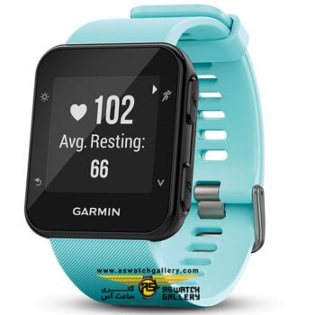 ساعت مچی زنانه مردانه garmin مدل forerunner35Green