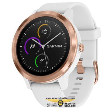 ساعت گارمین مدل VIVOACTIVE 3 WHITE /ROSE GOLD