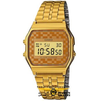 ساعت مچی زنانه مردانه casio مدل a159wgea-9adf