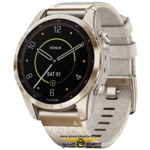 ساعت گارمین FENIX 7S Sapphire Solar Titanium Nylon Band