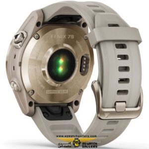ساعت گارمین FENIX 7S Sapphire Solar Titanium Sand Band