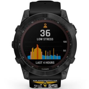 ساعت گارمین FENIX 7X Sapphire Solar Titanium Black Band