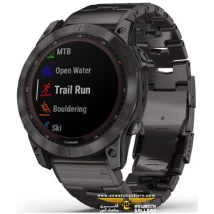 ساعت گارمین FENIX 7X Sapphire Solar Titanium with Titanium Band