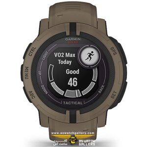 ساعت گارمین Instinct 2 Solar Tactical Coyote Tan