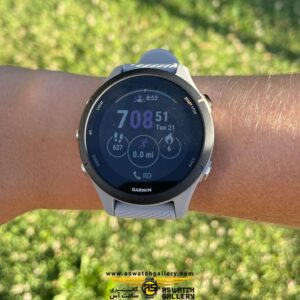ساعت گارمین Forerunner 255S Music Whitestone
