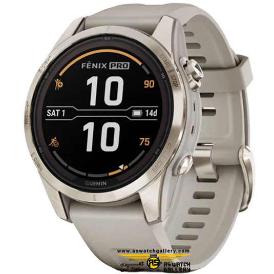 ساعت گارمین Fenix 7S Pro Sapphire Solar Soft Gold