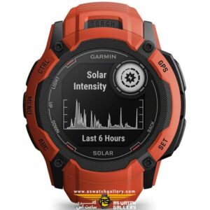ساعت گارمین Instinct 2X Solar Flame Red