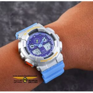 ساعت کاسیو جی شاک GA-100EU-8A2DR-onhand