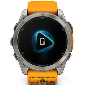 ساعت گارمین fenix 8 – 51 mm AMOLED Sapphire Orange Graphite