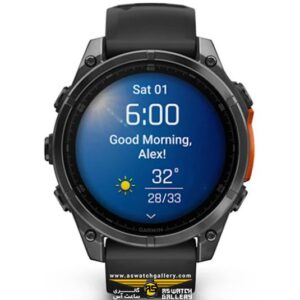 ساعت گارمین fenix 8 – 47 mm AMOLED Slate Gray