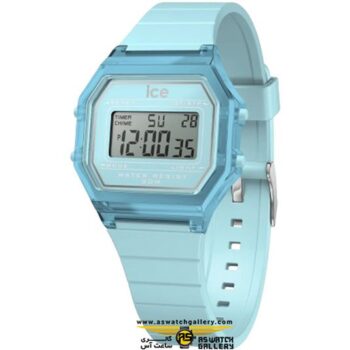 ساعت آیس واچ ICE digit retro-Sky blue-Clear-Small