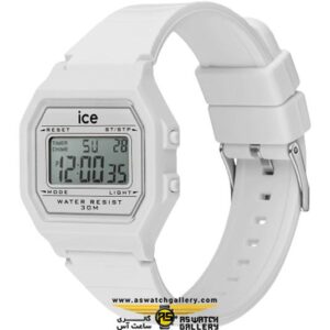 ساعت آیس واچ ICE digit retro-White-Small-front