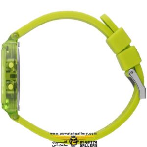 ساعت آیس واچ ICE digit retro-Green lime-Clear-Small-side