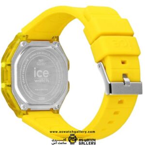 ساعت آیس واچ ICE digit retro-Electric yellow-Clear-Small-backside