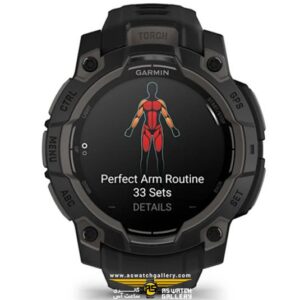ساعت گارمین Instinct 3 – 45 mm, AMOLED Black