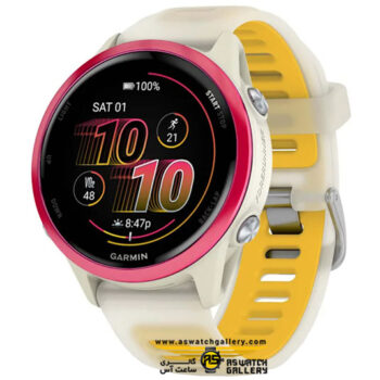 ساعت گارمین Forerunner 570 - 42mm Raspberry Bone Mango
