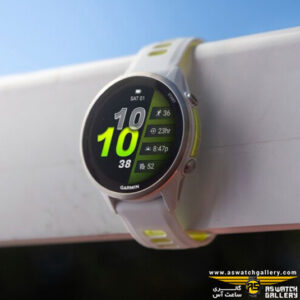 ساعت گارمین Forerunner 970 Titanium Whitestone