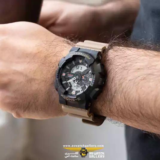watch-1GA-110TU-1A5DR-9 ساعت کاسیو جی شاک GA-110TU-1A5DR