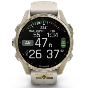 ساعت گارمین FENIX 8 43MM AMOLED SAPPHIRE SOFT GOLD