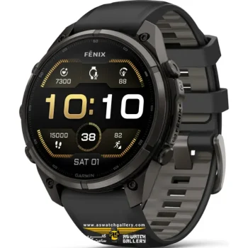 ساعت گارمین Fenix 9 Pro 47mm Carbon Gray DLC Titanium