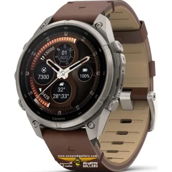 ساعت گارمین Fenix 9 Pro 47mm Titanium with Walnut
